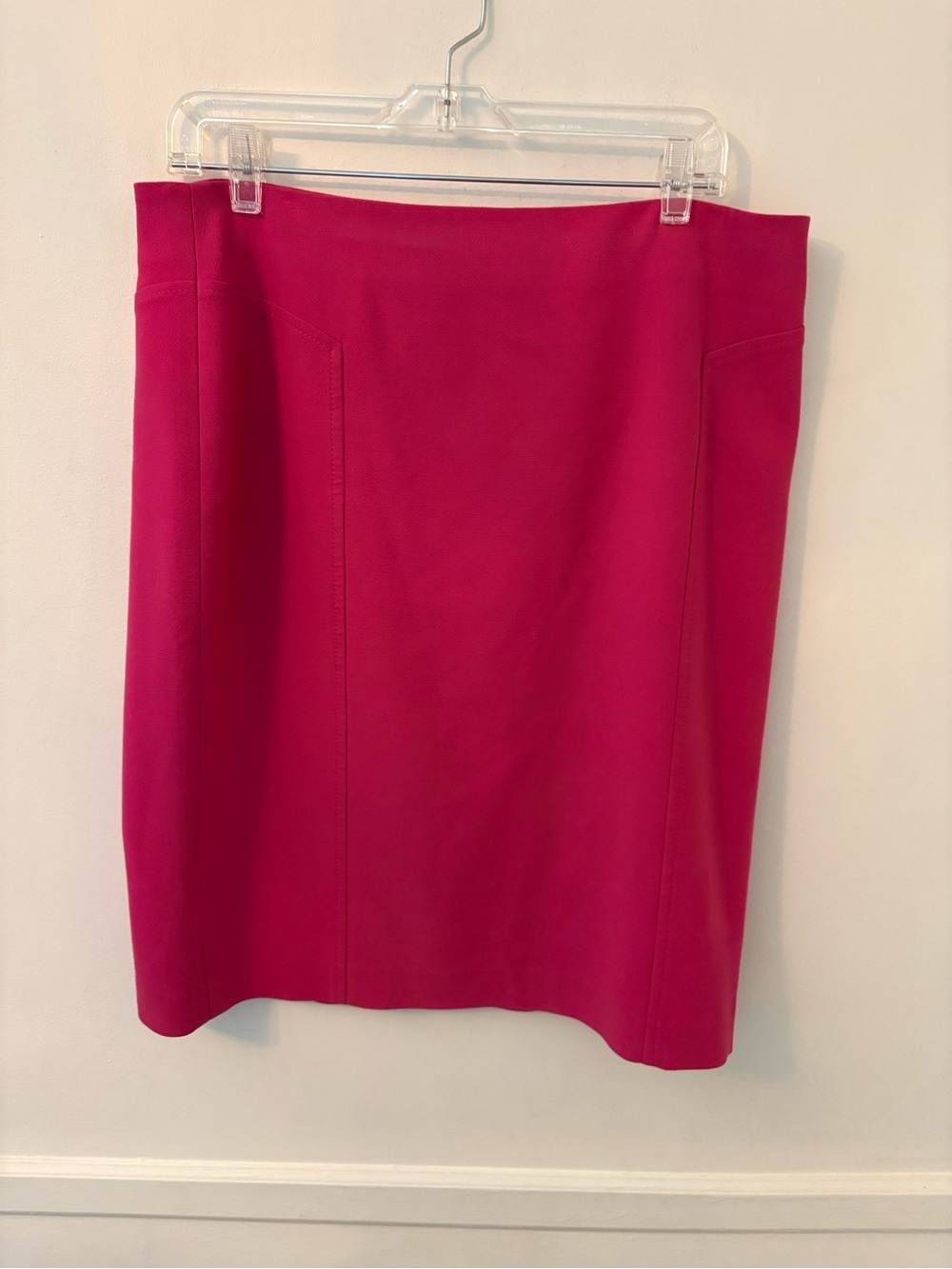 Semantiks Women’s Coral Pencil Skirt Lined Back Zip Career Office Sz 10